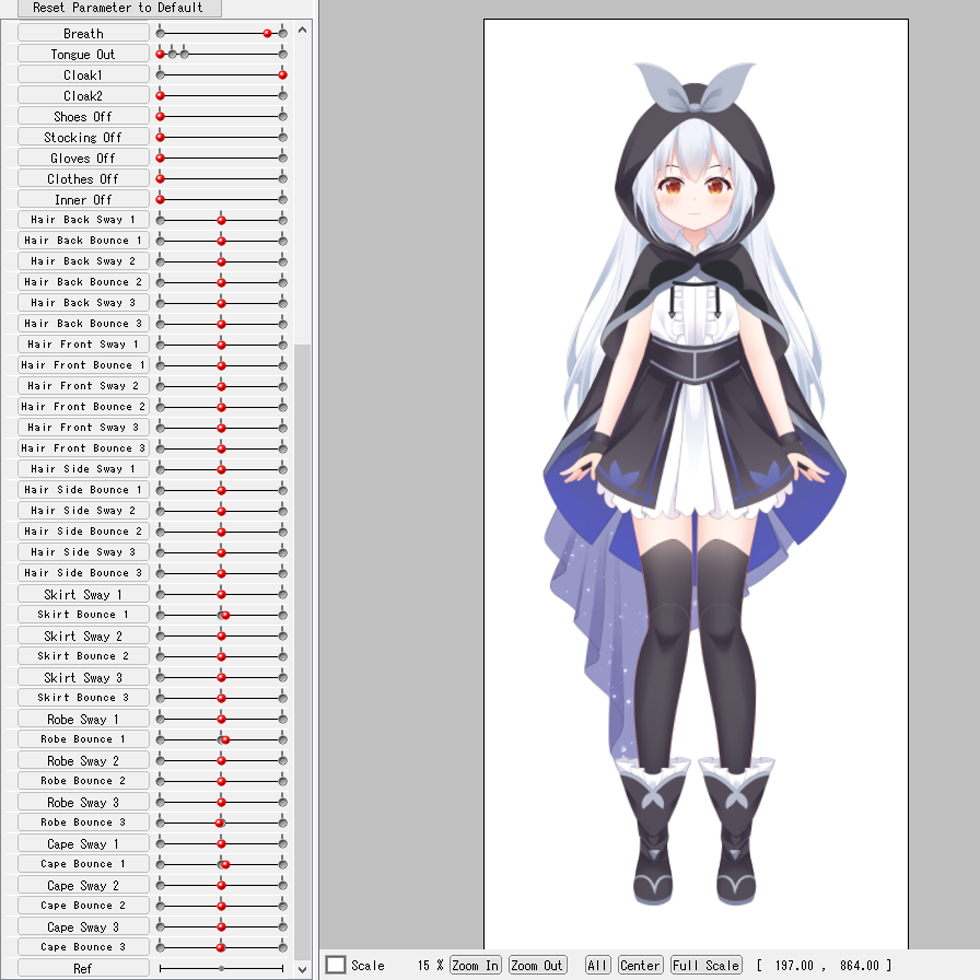 Live2D Rigging